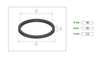 Piston Seal Oil60m