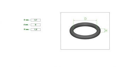 ΛΑΣΤΙΧΑΚΙ O-ring 3.7x1.8