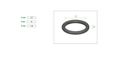 O-ring  3.7x1.8