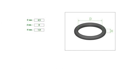O-ring  4.5X1.8