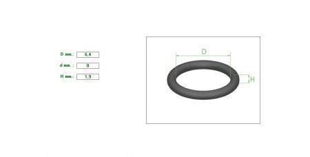 ΛΑΣΤΙΧΑΚΙ O-ring 6.4X1.9