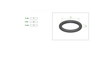 Ο-ring 7X2