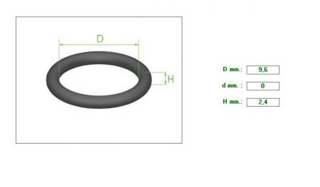 ΛΑΣΤΙΧΑΚΙ Ο-ring 9.6x2.4