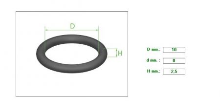 Ο-ring 10Χ2.5