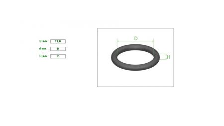 ΛΑΣΤΙΧΑΚΙ O-ring 11.6X2