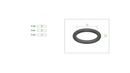 ΛΑΣΤΙΧΑΚΙ O-ring 11X2