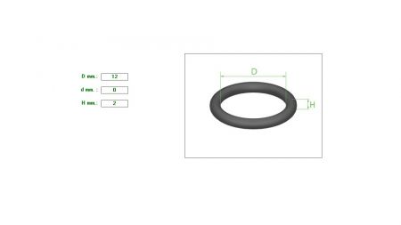 ΛΑΣΤΙΧΑΚΙ O-ring 12X2  ΛΑΔΙΟΥ