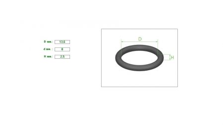 ΛΑΣΤΙΧΑΚΙ O-ring 13.6X2.5