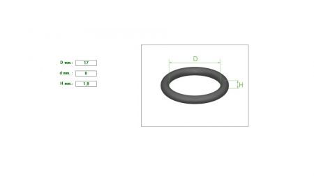 O-ring  17X1.8