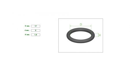 ΛΑΣΤΙΧΑΚΙ O-ring 17X1.8