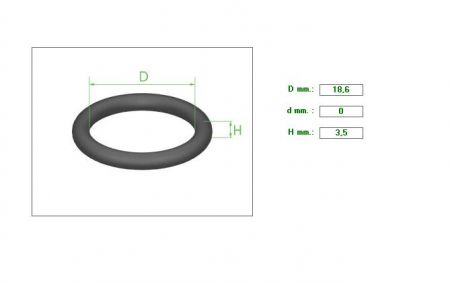 ΛΑΣΤΙΧΑΚΙ Ο-ring 18.6Χ3.5