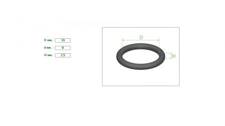 ΛΑΣΤΙΧΑΚΙ O-ring 19X2.5  ΛΑΔΙΟΥ