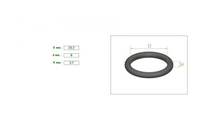 ΛΑΣΤΙΧΑΚΙ Ο-ring 23.3X3.7