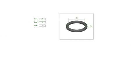 ΛΑΣΤΙΧΑΚΙ Ο-ring 25X2