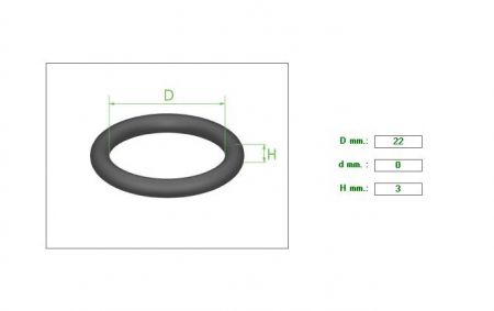 ΛΑΣΤΙΧΑΚΙ Ο-ring 22Χ3