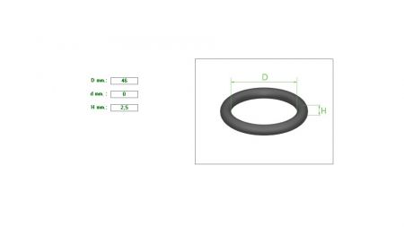 ΛΑΣΤΙΧΑΚΙ Ο-ring 46X2.5