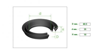 ΚΑΛΥΜΜΑ ΔΑΓΚΑΝΑΣ 42-44αρα 46.5mmx32.6x11