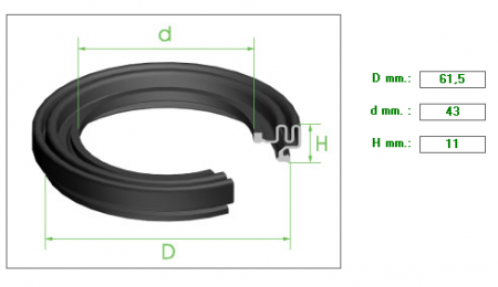 ΚΑΛΥΜΜΑ ΔΑΓΚΑΝΑΣ 54αρα 61.5mmx43x11