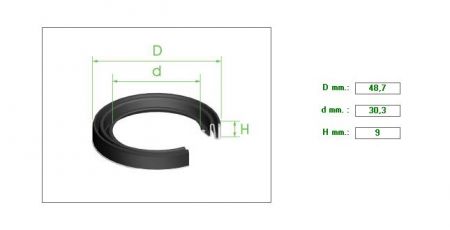 Hard Caliper Boot 59mmx32x7.8