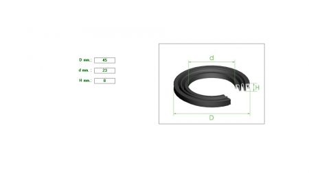 Caliper Boot 45X23X8