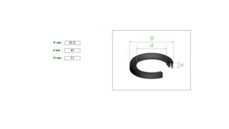 Hard Caliper Boot 61.5X41X11