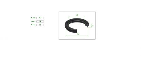 ΚΑΛΥΜΜΑ ΔΑΓΚΑΝΑΣ 42αρα 49.5mmX34X11 MERCEDES