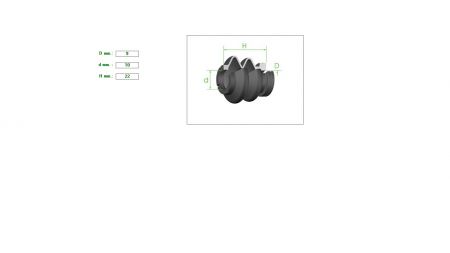 Pin Bushing  9mm-10mm H22