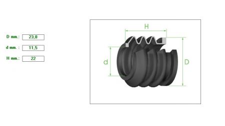 Pin Bushing  23.8-11.5mm H22