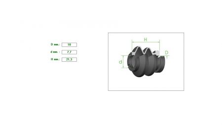 Pin Bushing  D:10 d:7.7  H:21.3