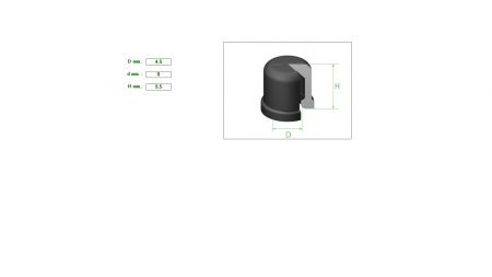 Bleeder Cap 4.5x9.5