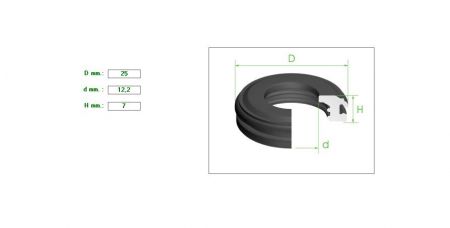 ΡΟΔΕΛΑ ΧΕΙΡΟΦΡΕΝΟΥ ΔΑΓΚΑΝΑΣ 25X12,2X7