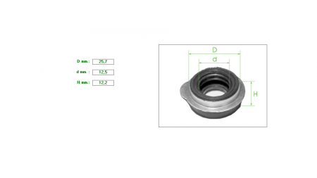 ΑΣΦ’ΛΕΙΑ ΔΑΓΚΑΝΑΣ  25.7mm-12.5mm H12.2