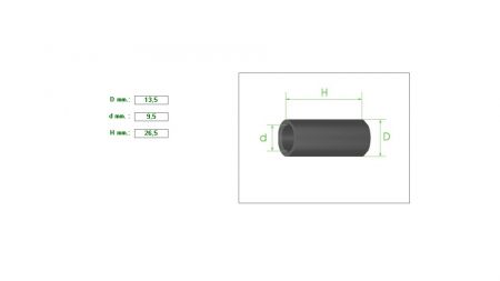 Seal for guide 13.5m-9.5m  H26.5