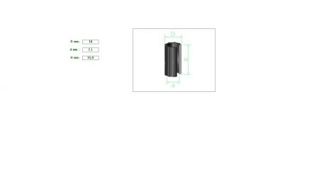 ΛΑΣΤΙΧΟ ΔΑΓΚΑΝΑΣ ΙΣΙΟ D:10-d:7.1mm H15.9