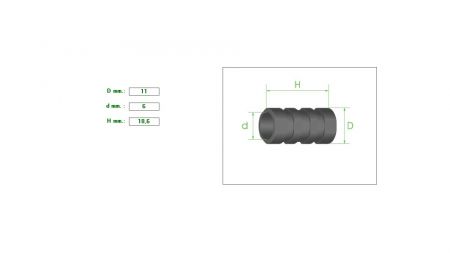Seal for guide 11m-6m  H18.6