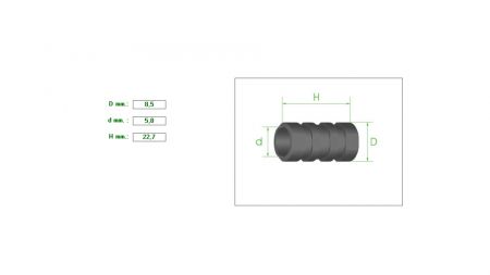 Seal for guide  8.5m-5.8m  H22.7