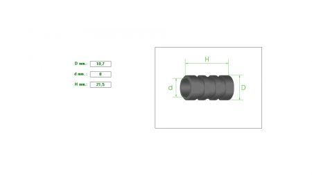 Seal for guide  10.7m-8m  H21.5
