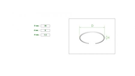 Retaining Ring  78X1.5