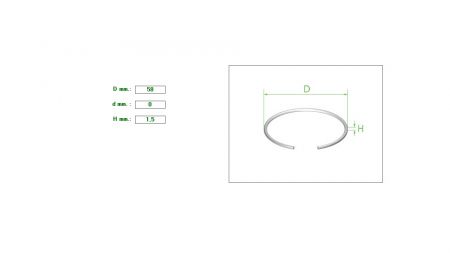 Retaining Ring  58X1.5