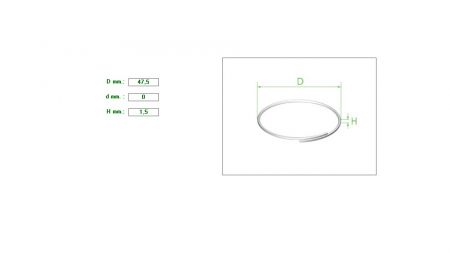 Retaining Ring  47.5X1.5