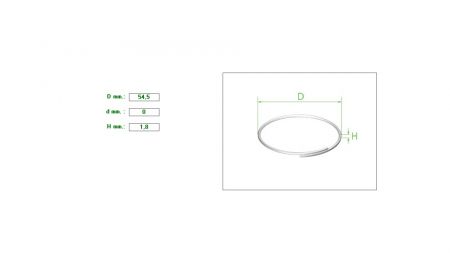 Retaining Ring  54.5X1.8