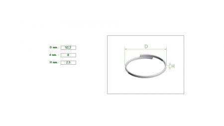 Retaining Ring  52.2X2.5