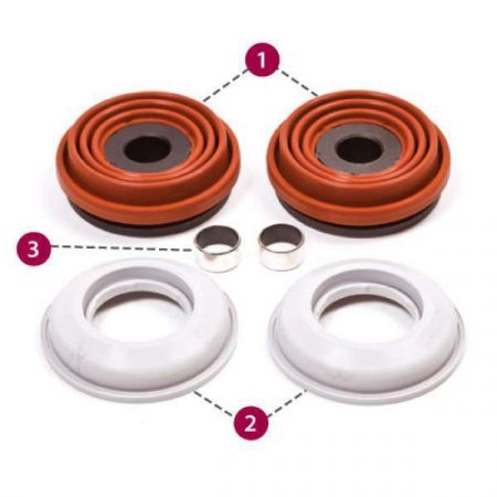 ΚΑΛΥΜΜΑ &amp; ΕΜΒΟΛΟ 69mm ΔΑΓΚΑΝΑΣ KNORR SN6 SN7 SK7 ΜΕ ΠΑΤΟΥΡΑ