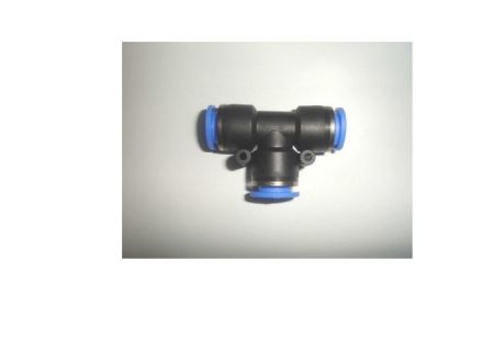 FITTING T-SHAPED AUTOMATIC PLASTIC 6MM