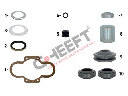 Caliper Overhaul Seal Kit for MERITOR Type