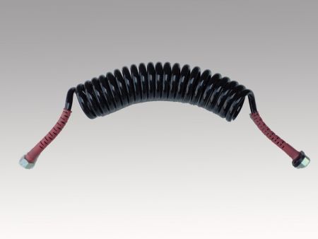 ΣΠΙΡΑΛ ΑΕΡΟΣ ΜΑΥΡΟ ΚΟΚΚΙΝΟ ΜΙΚΡΟ D: 74.5 3.5m